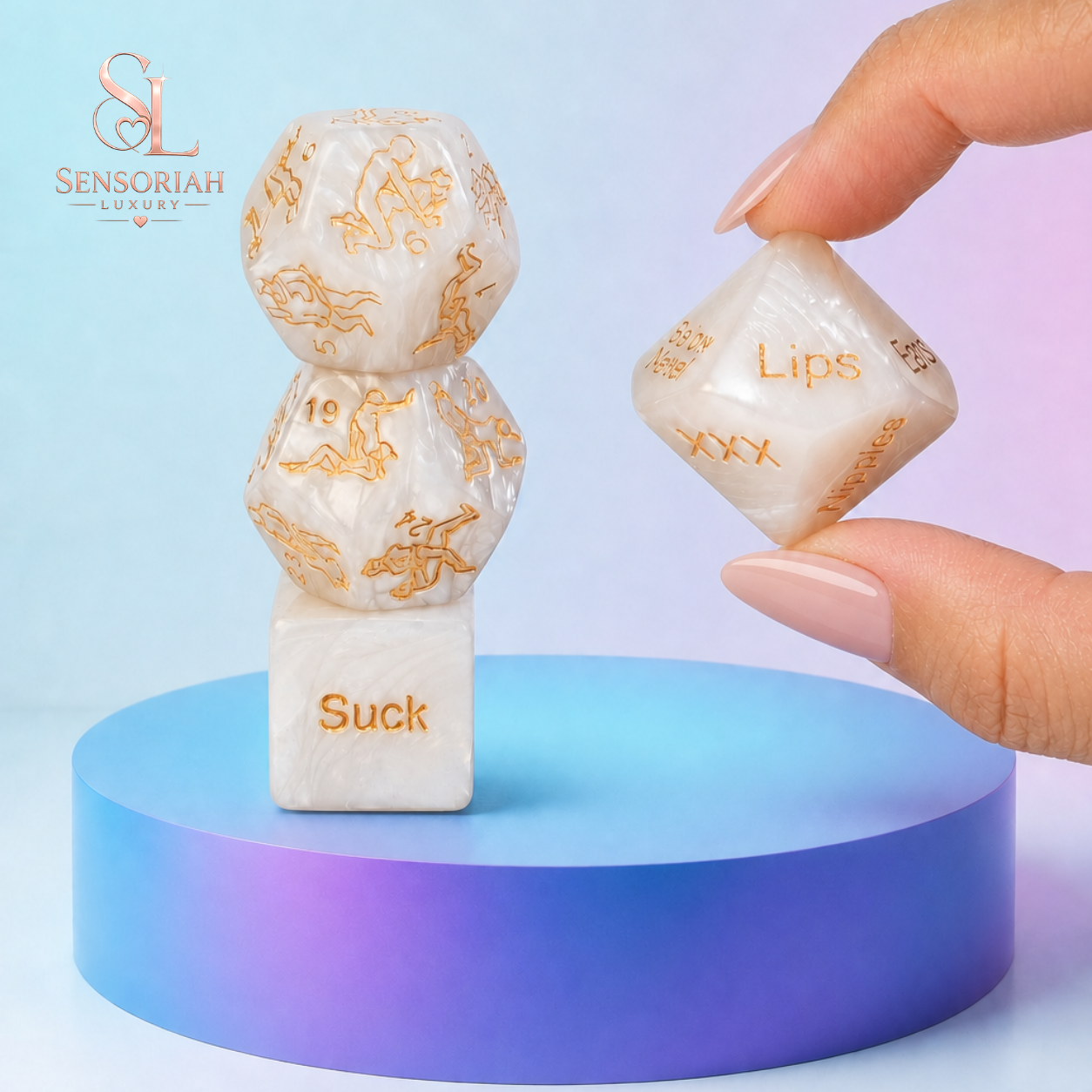 The dice of love 4Pcs