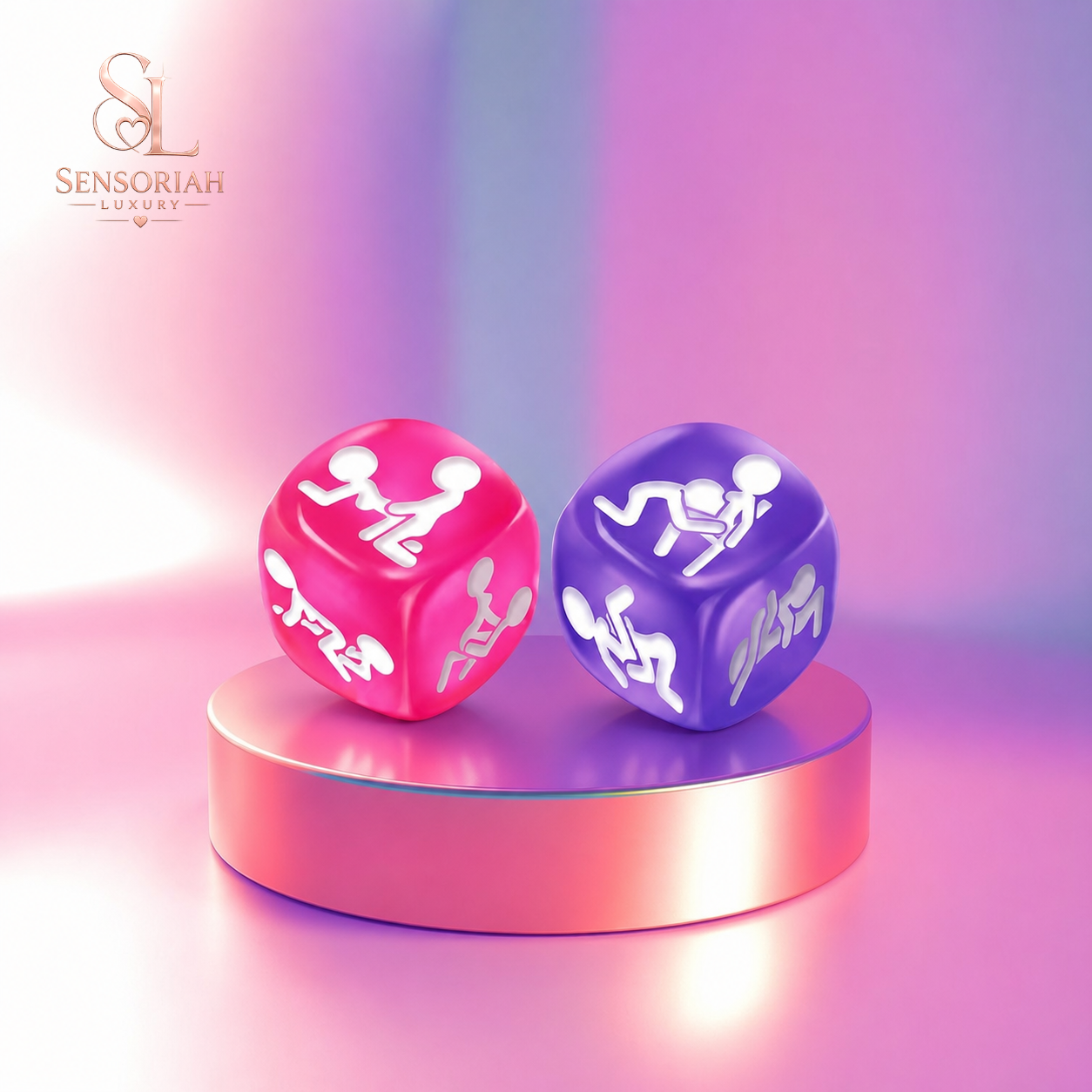 The dice of love 2Pcs