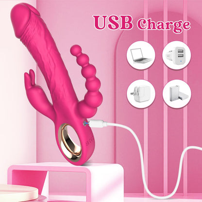 Thrusting Rabbit Vibrator